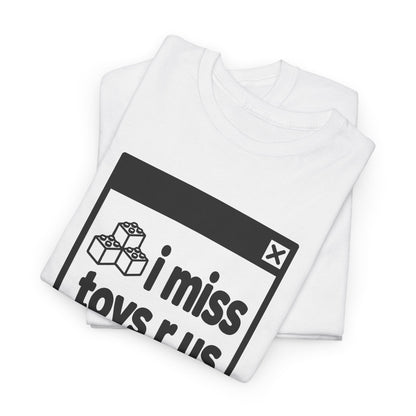 i miss toys r us error tee - White
