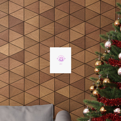 Aminah Logo Matte Vertical Posters