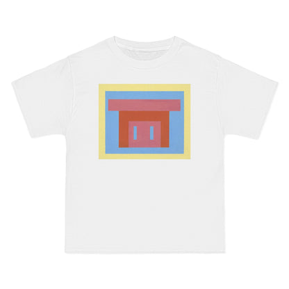 plate 013 beefy tee - White