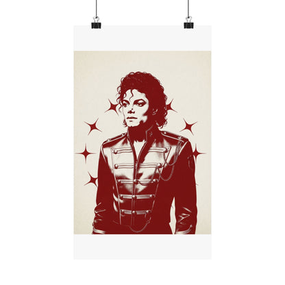 Michael Jackson Matte Vertical Posters