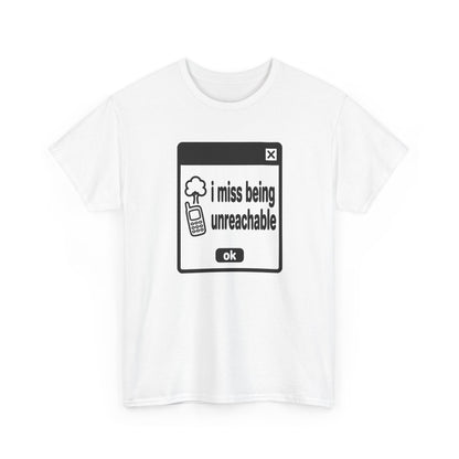 i miss being unreachable error tee - White