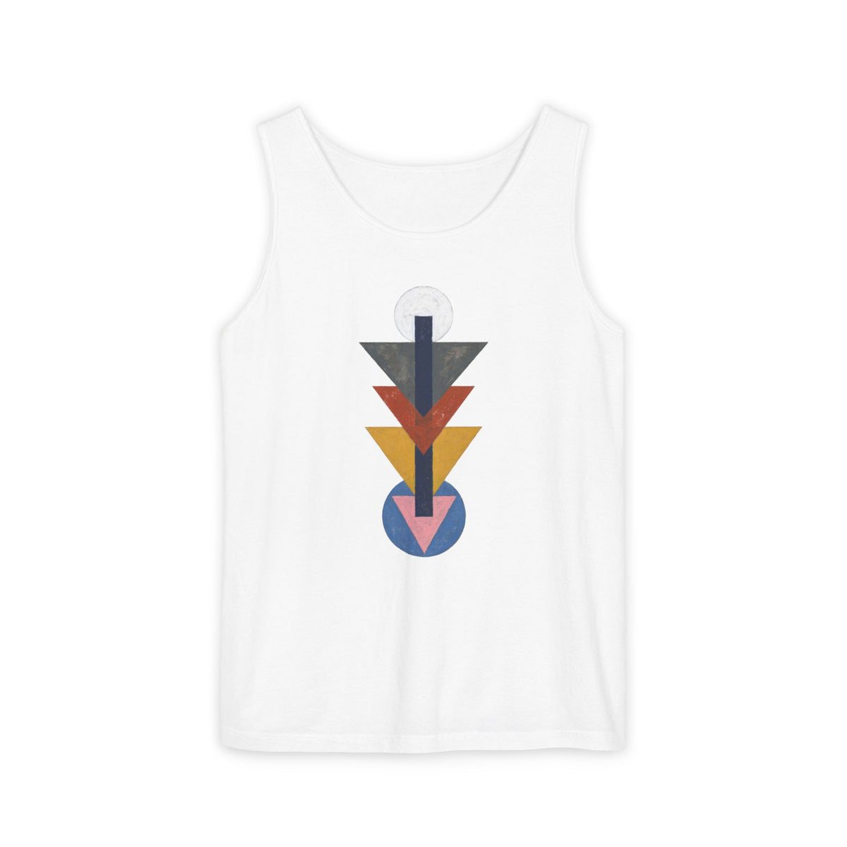 plate 345 tank - White