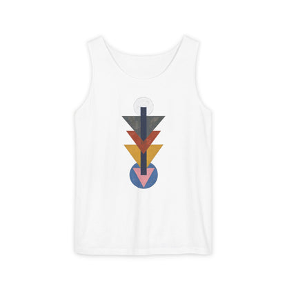 plate 345 tank - White