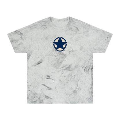 Dallas Football Tie-Dye Tee — Smoke, Navy & White