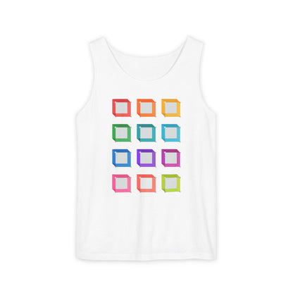 plate 089 tank - White