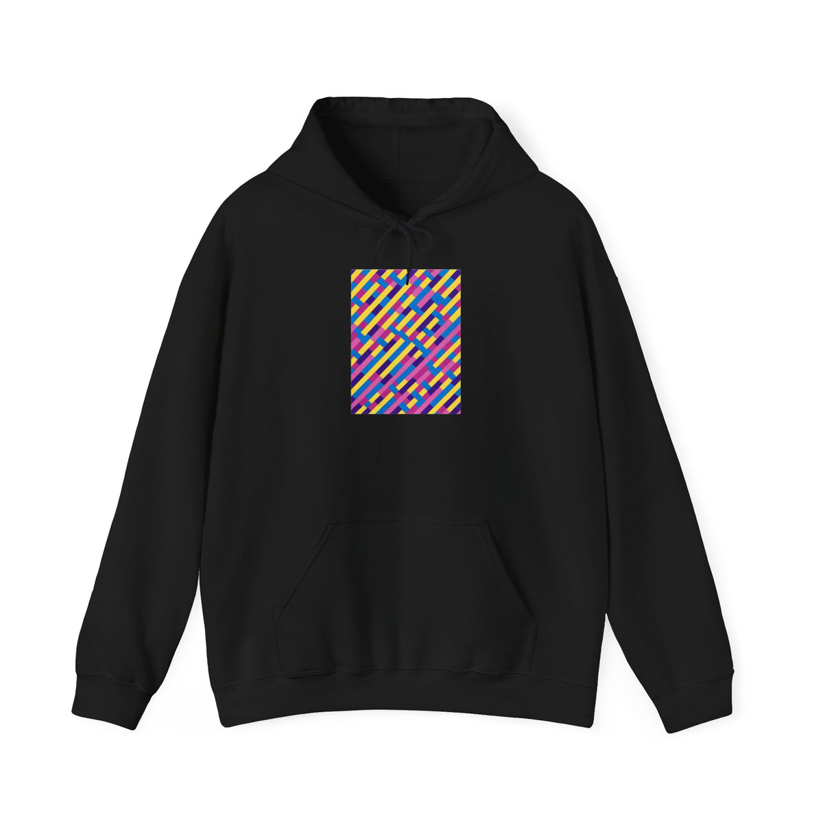 plate 347 hoodie - Black