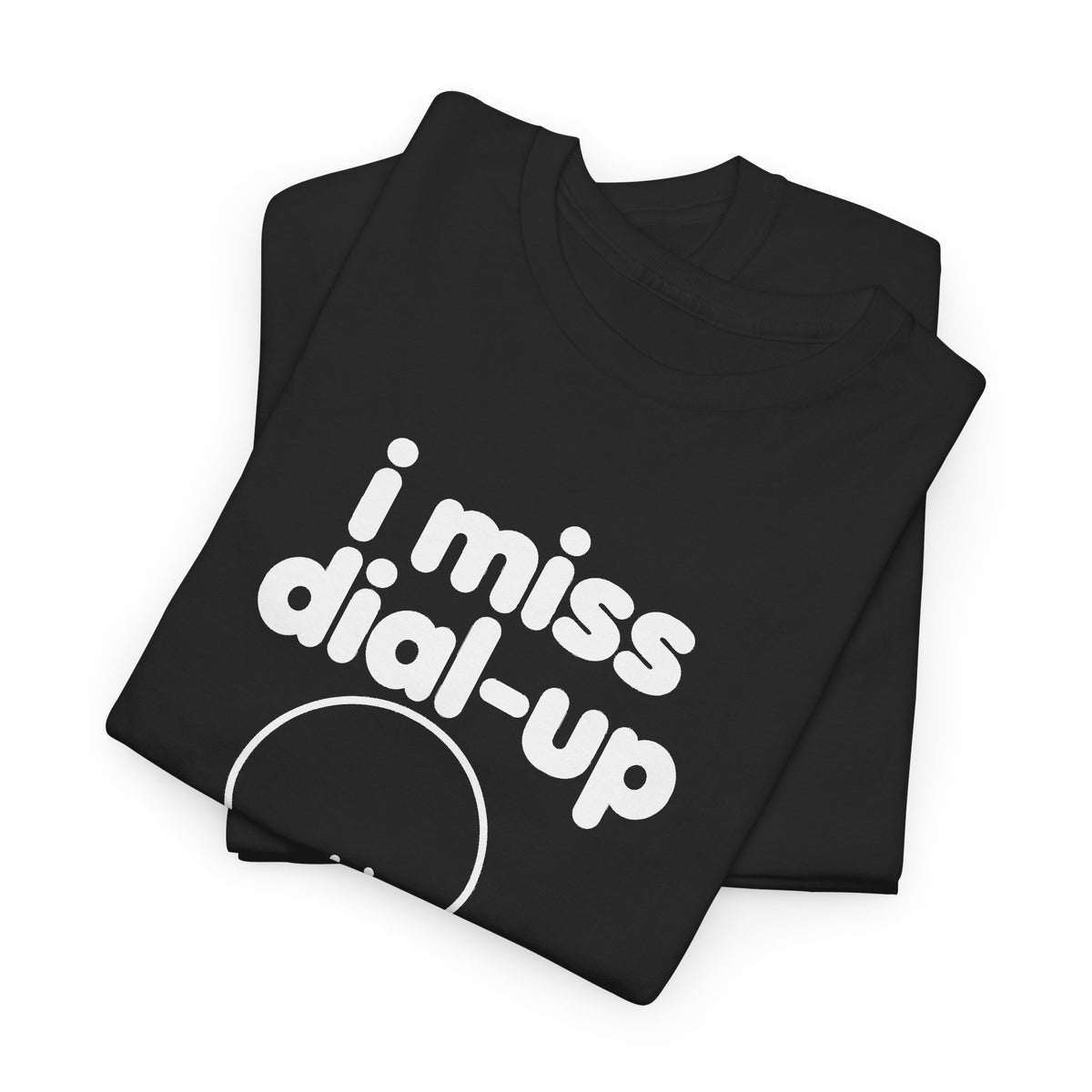 i miss dial-up tee - Black by lonelyboi