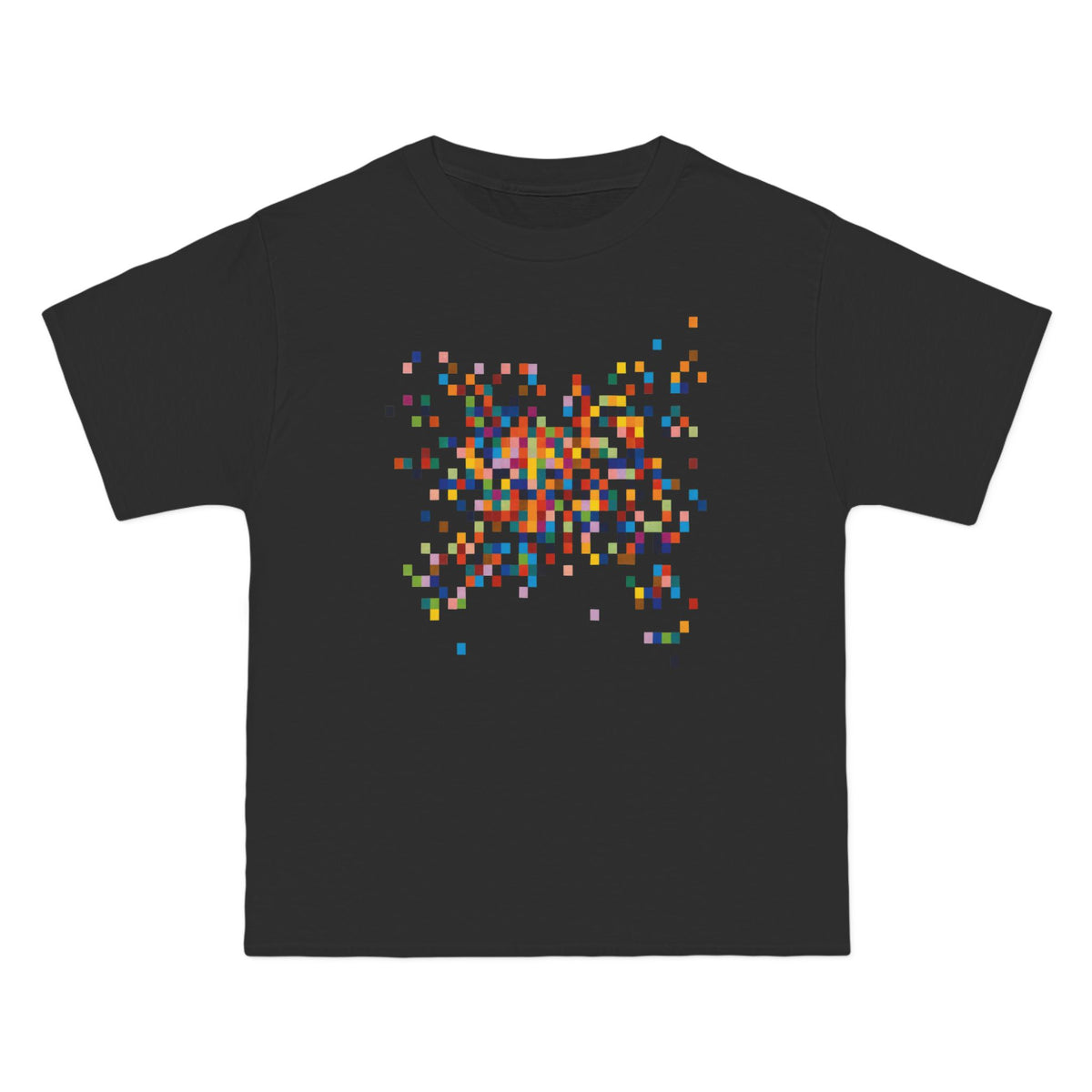 plate 390 beefy tee - Black by onlycolor