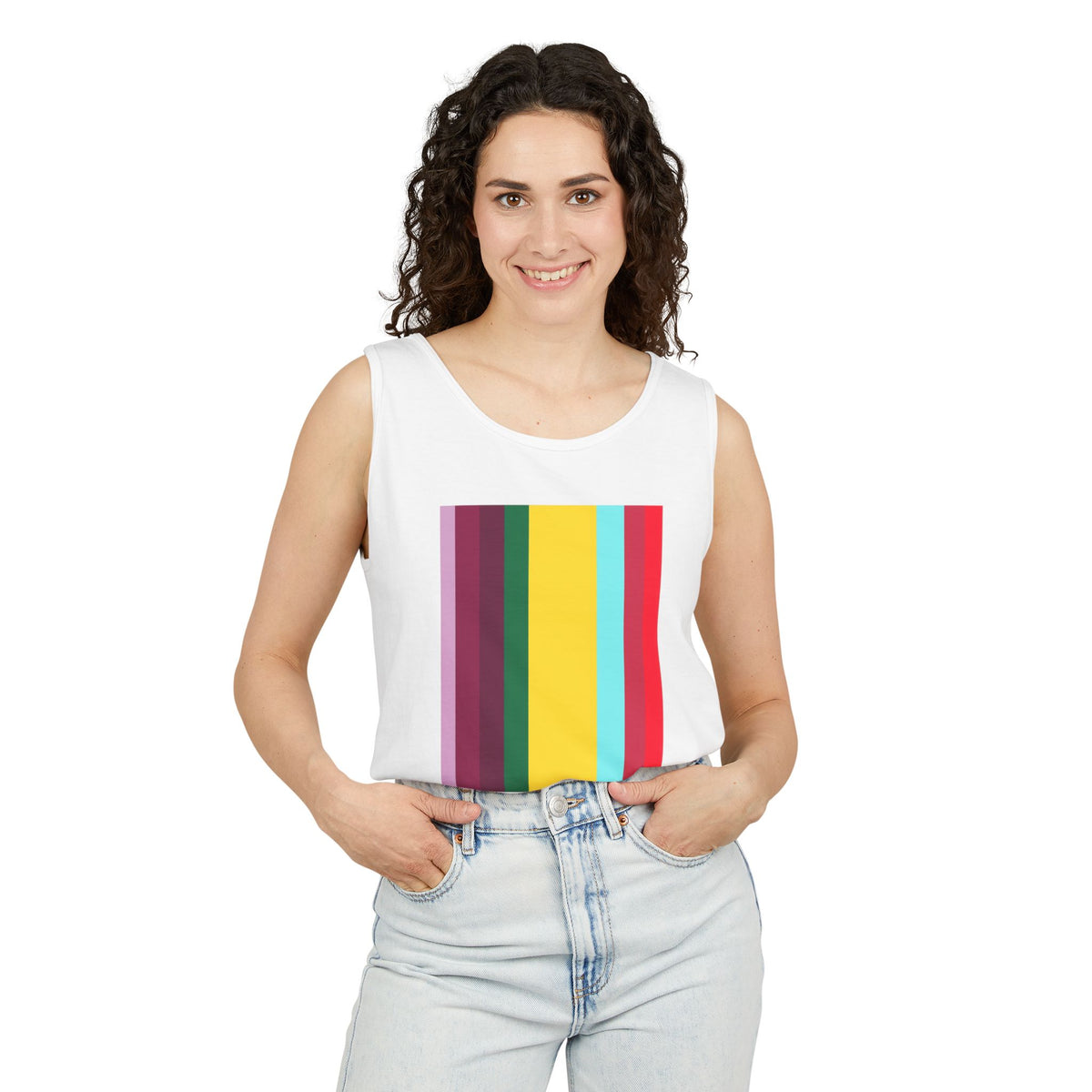 plate 317 tank - White
