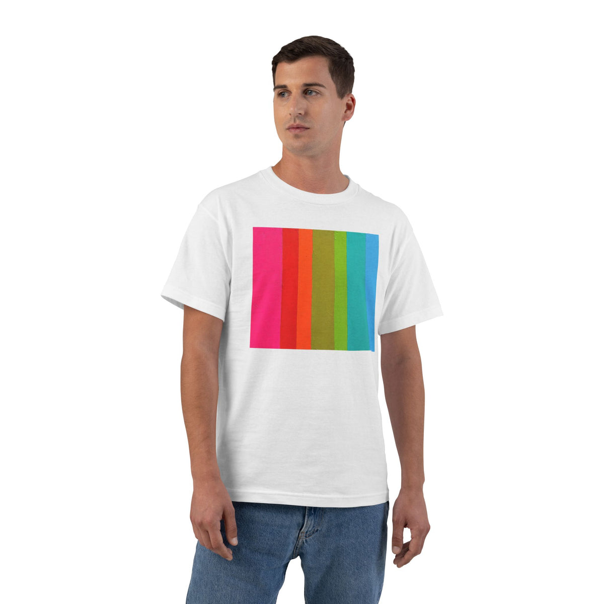 plate 254 beefy tee - White