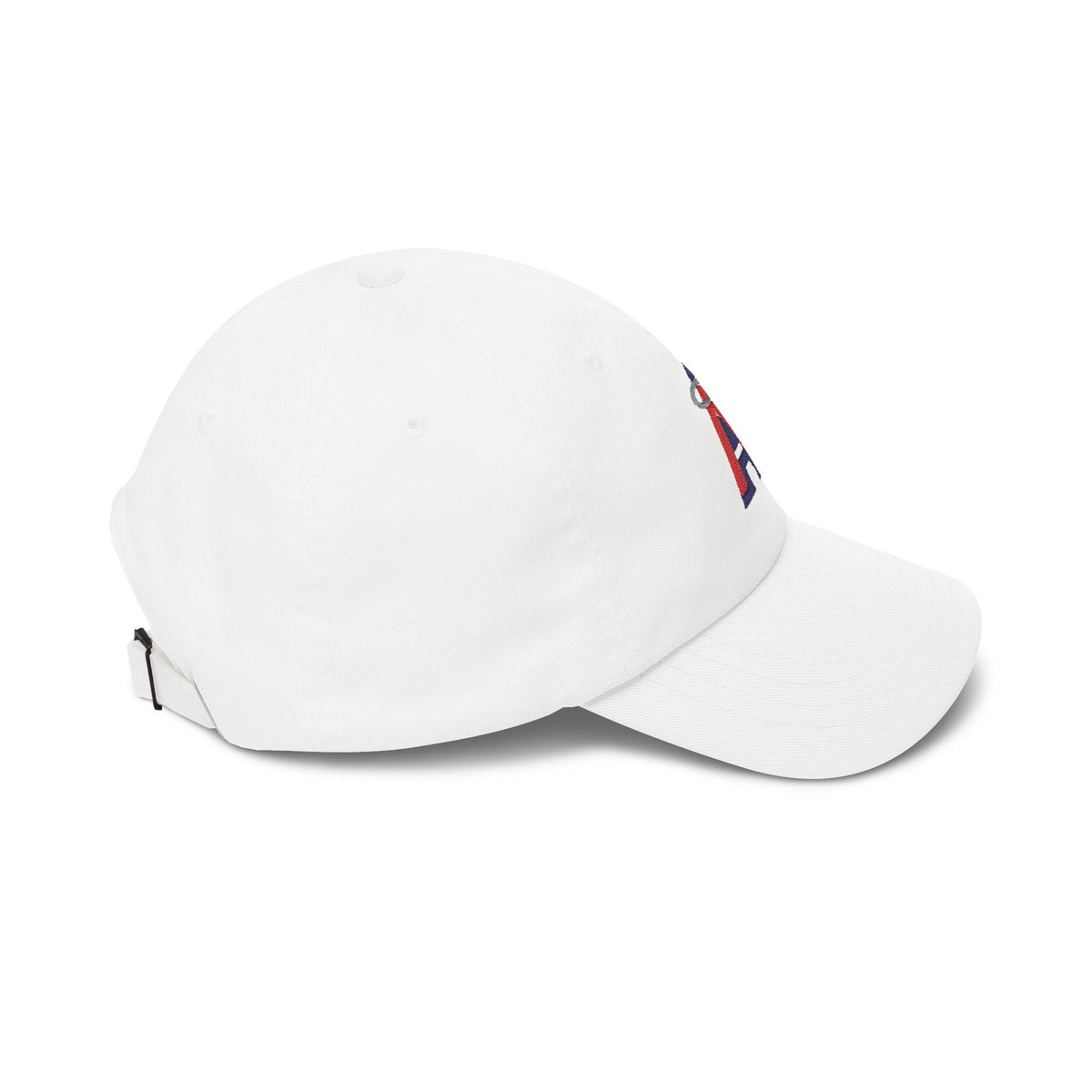 Los Angeles Baseball Dad Cap — Embroidered, Red, Navy & Grey