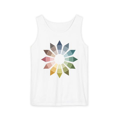 plate 084 tank - White