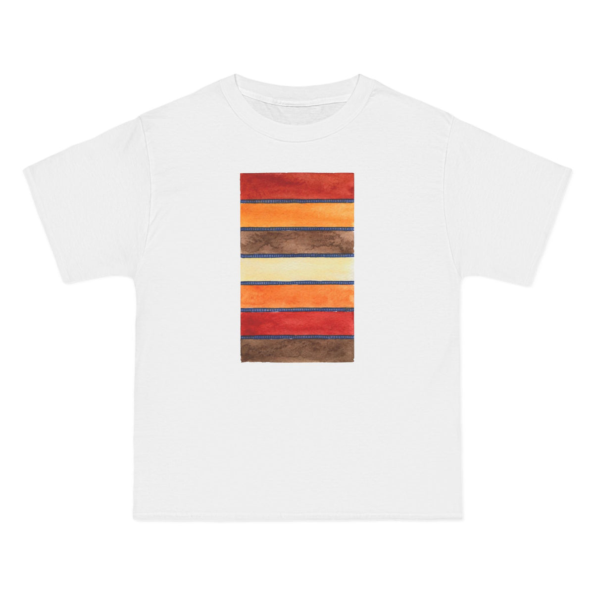plate 133 beefy tee - White