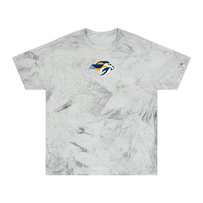 Nashville Hockey Tie-Dye Tee — Smoke, Navy, White & Gold