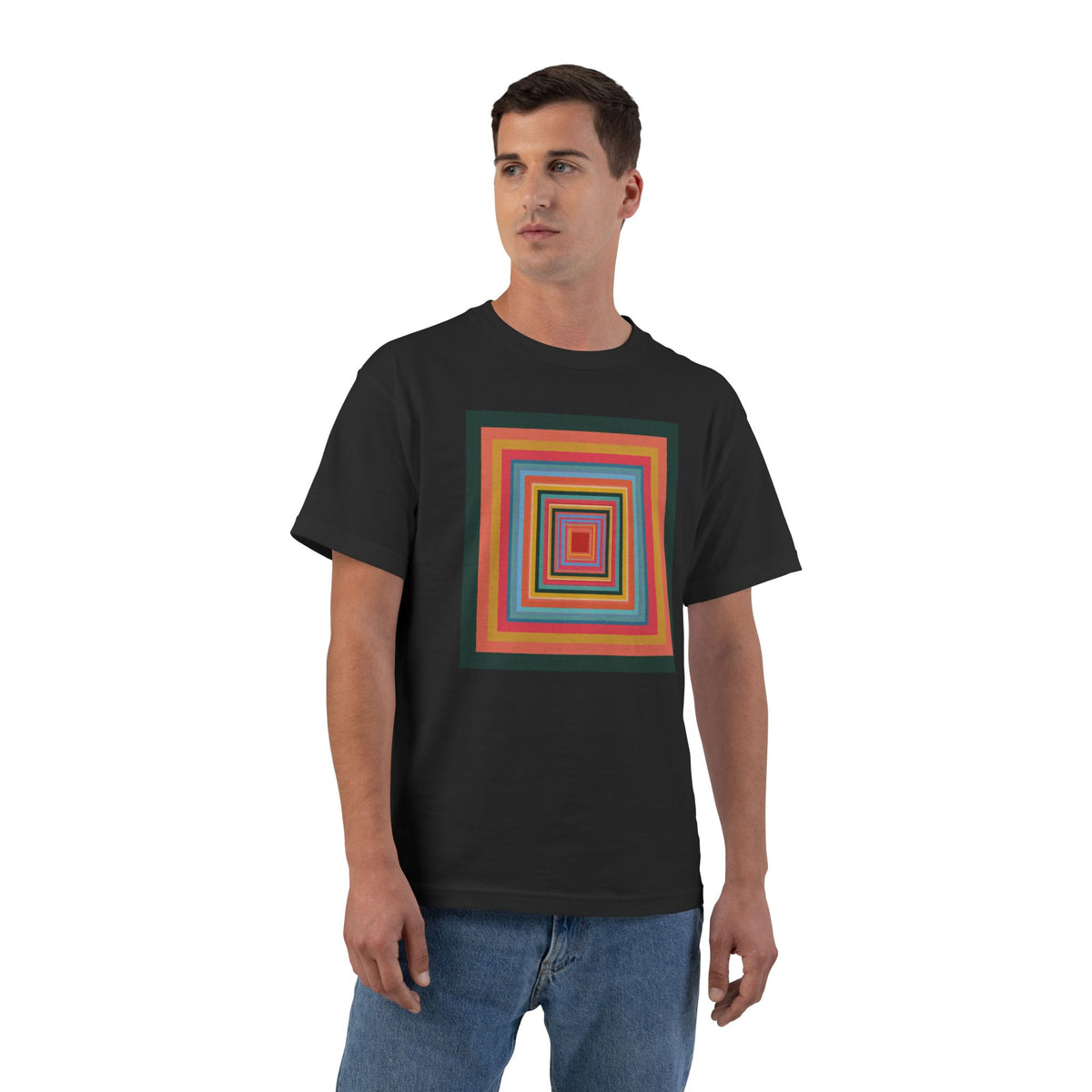 plate 155 beefy tee - Black