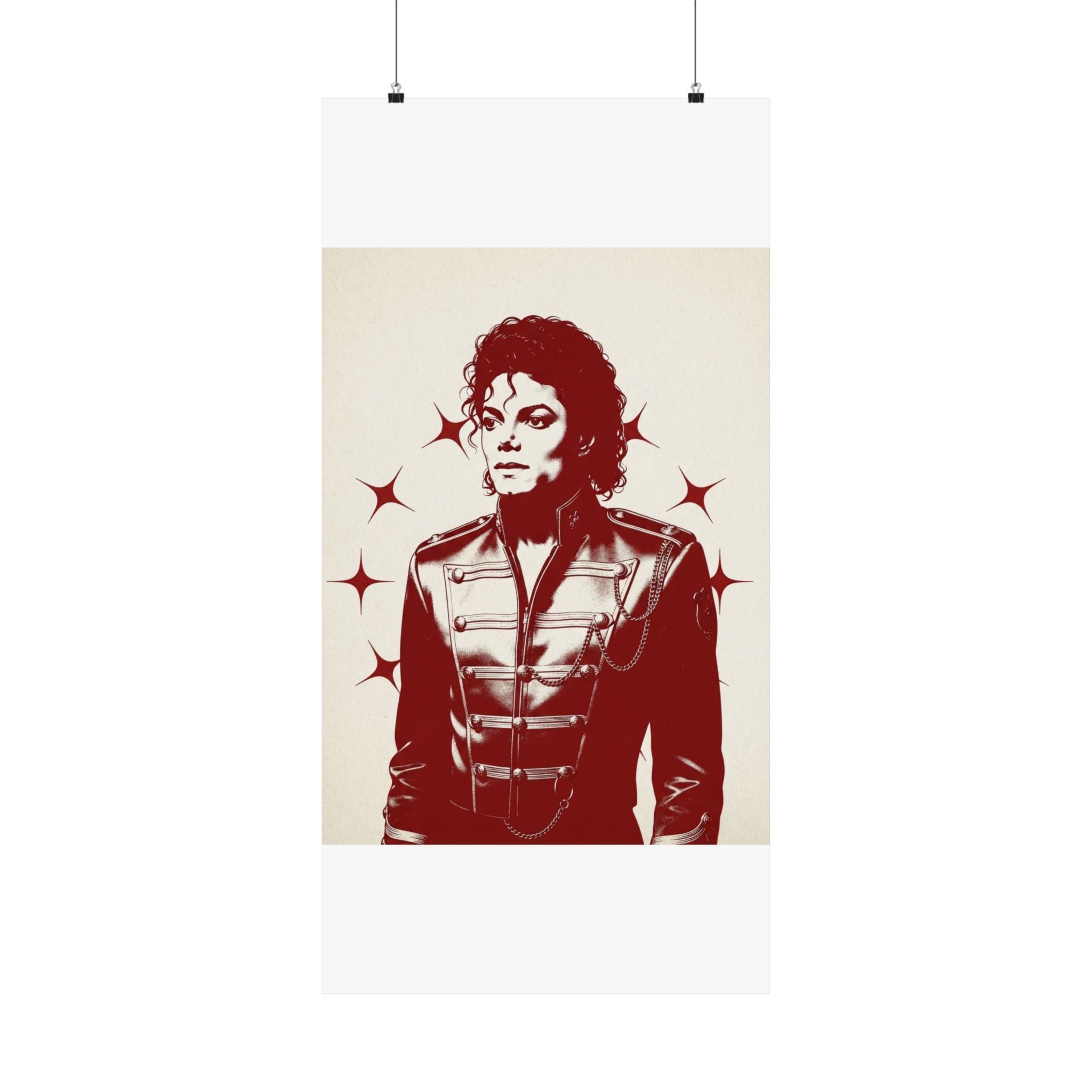 Michael Jackson Matte Vertical Posters