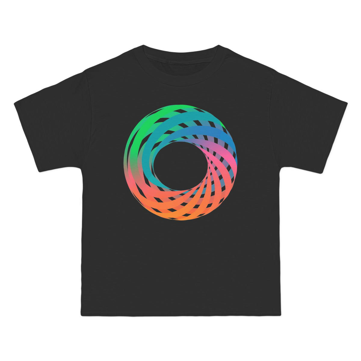 plate 463 beefy tee - Black by onlycolor