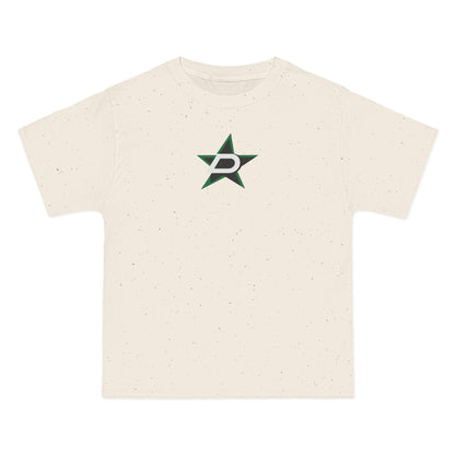 Dallas Hockey Heavyweight Tee — Natural, Black, White & Kelly Green