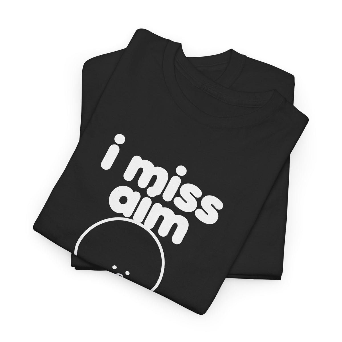 i miss aim tee - Black by lonelyboi