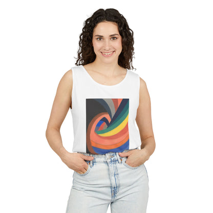 plate 081 tank - White