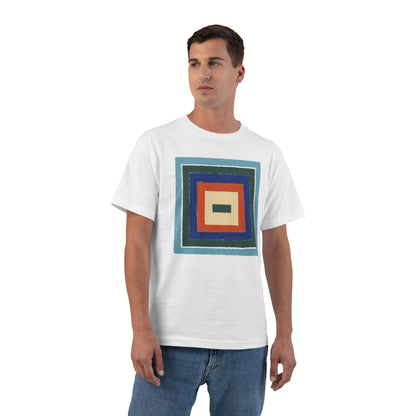 plate 005 beefy tee - White