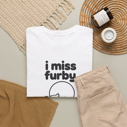 i miss furby tee - White