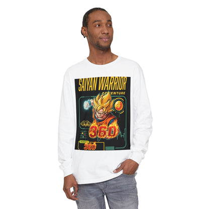 Unisex Garment-dyed Long Sleeve T-Shirt