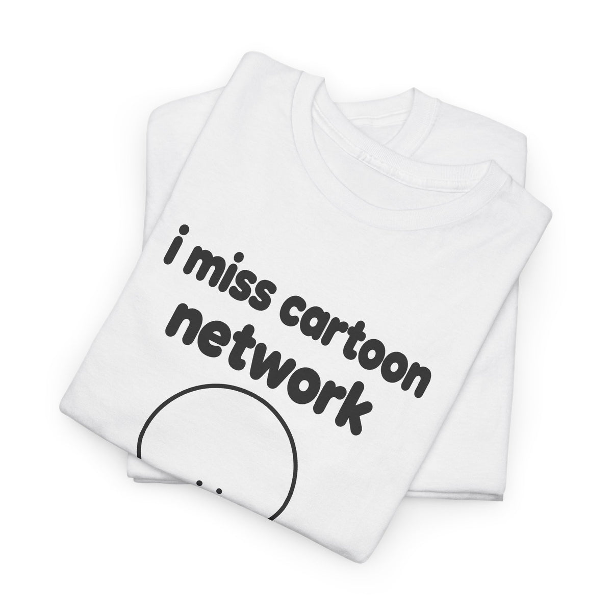 i miss cartoon network tee - White