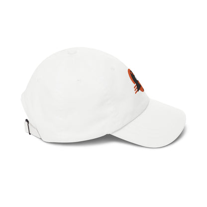 Baltimore Baseball Dad Cap — Embroidered, Orange, Black & White