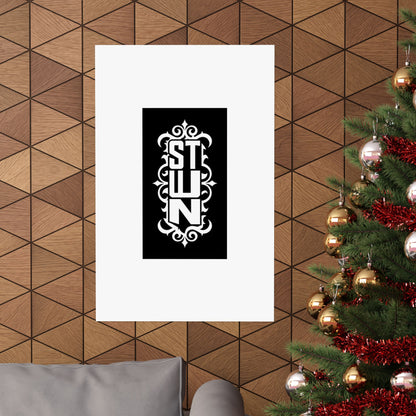 Matte Vertical Posters