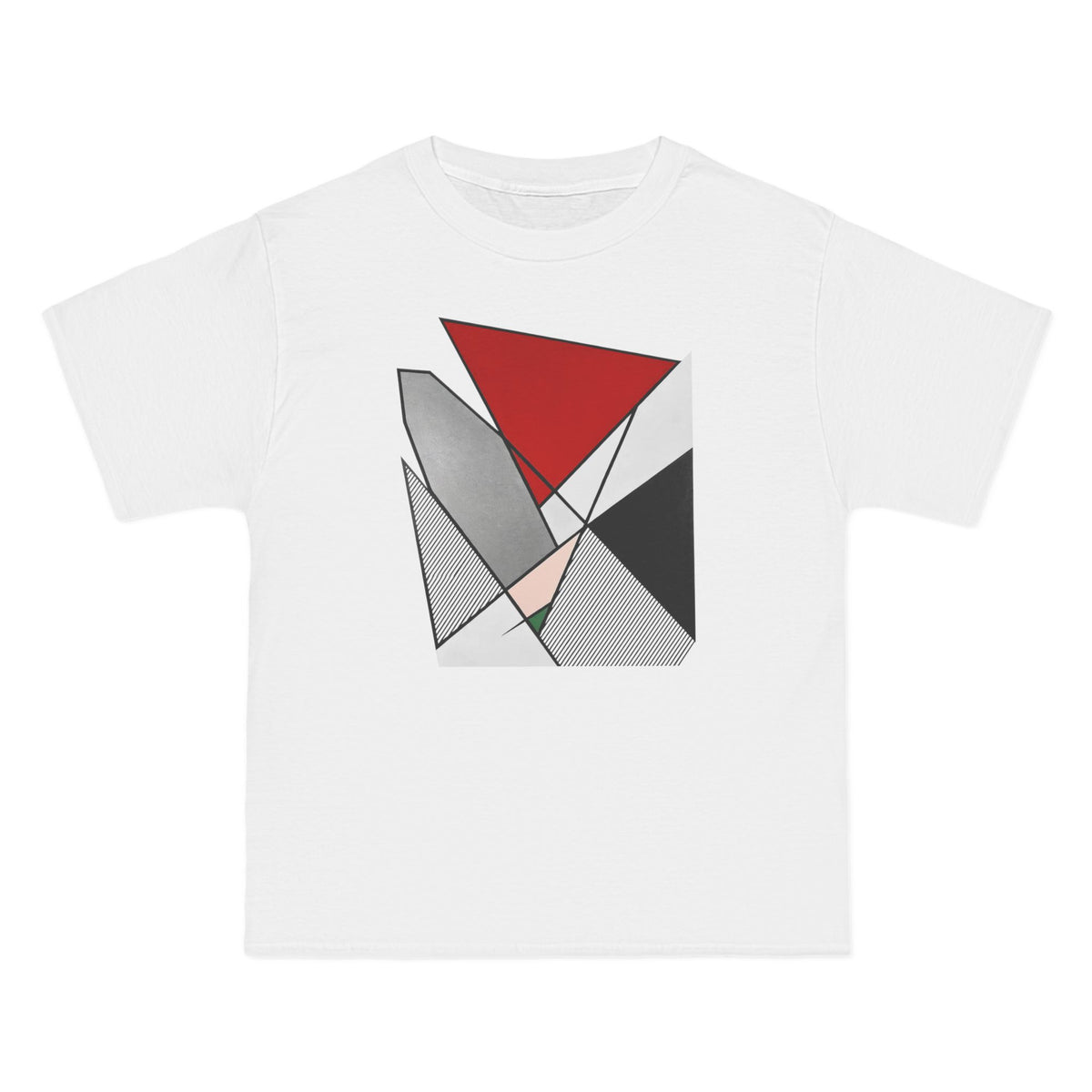 plate 362 beefy tee - White by onlycolor