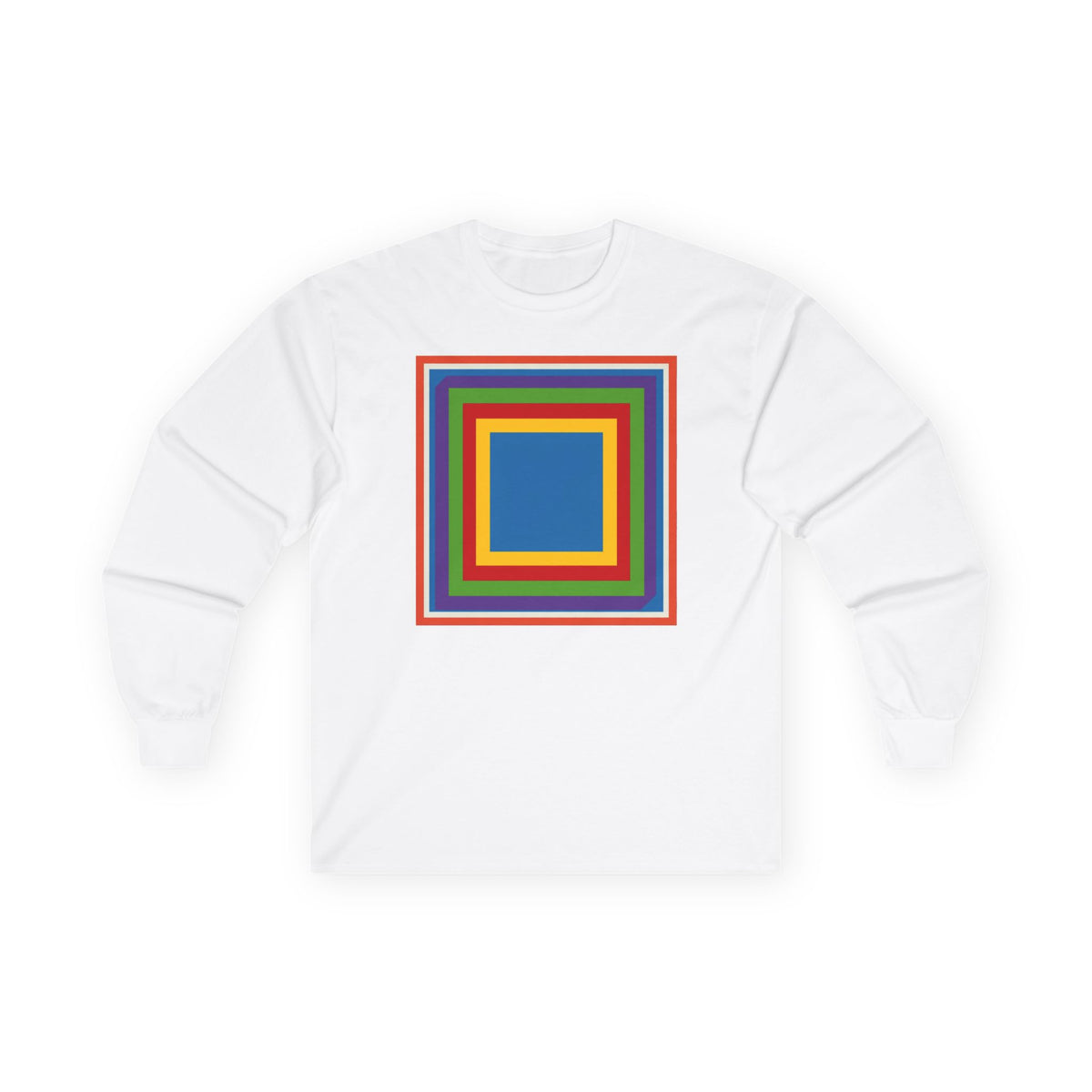 plate 223 long sleeve tee - White