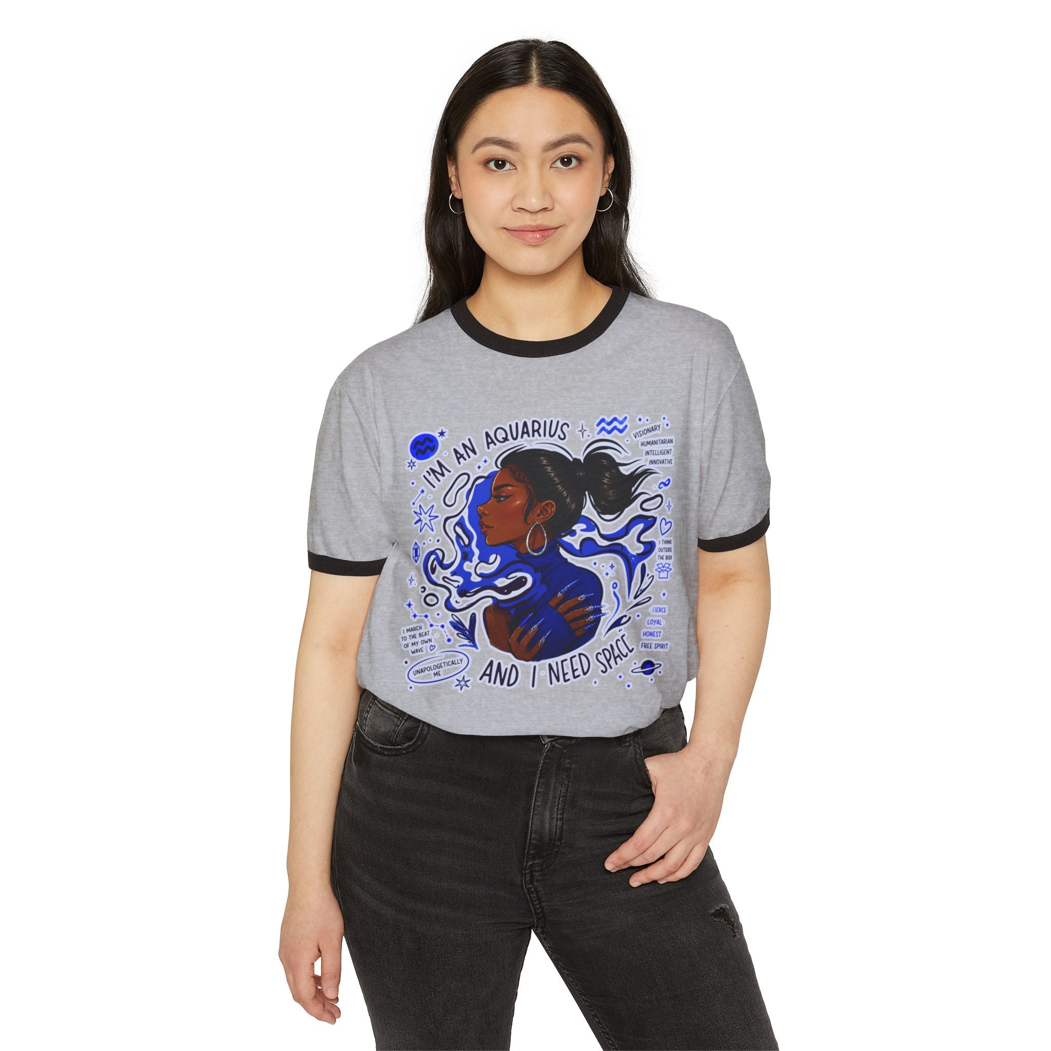Unisex Cotton Ringer T-Shirt
