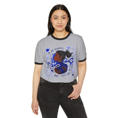 Unisex Cotton Ringer T-Shirt