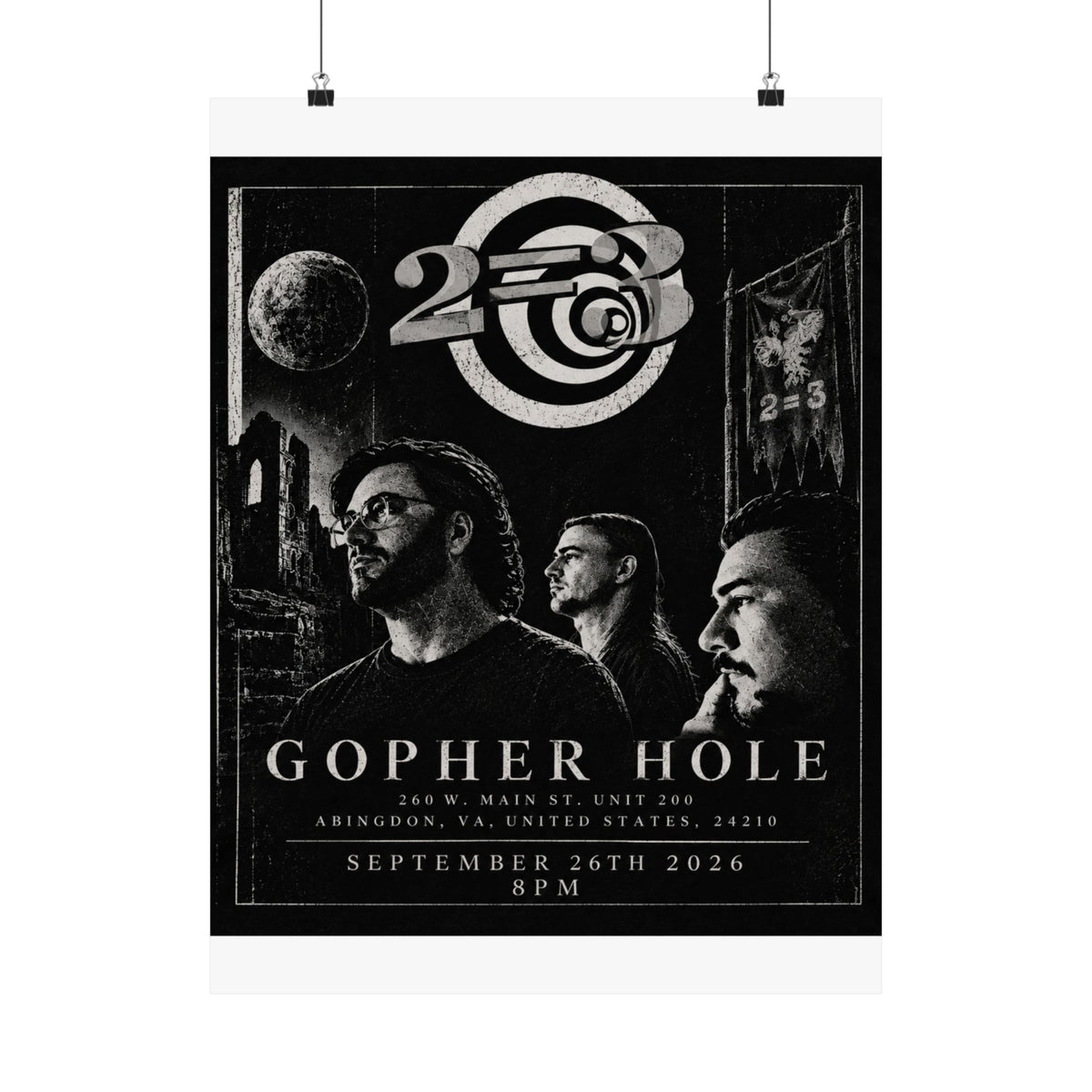 Matte Vertical Posters by 2equals3