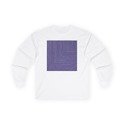 plate 412 long sleeve tee - White