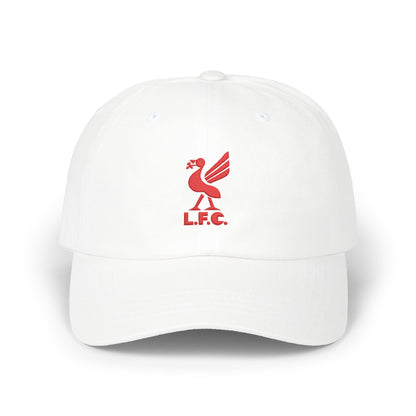 Liverpool Soccer Dad Cap — Embroidered, Red