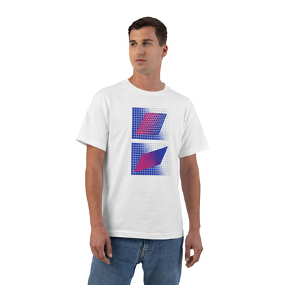 plate 385 beefy tee - White