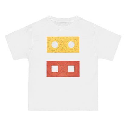 plate 425 beefy tee - White