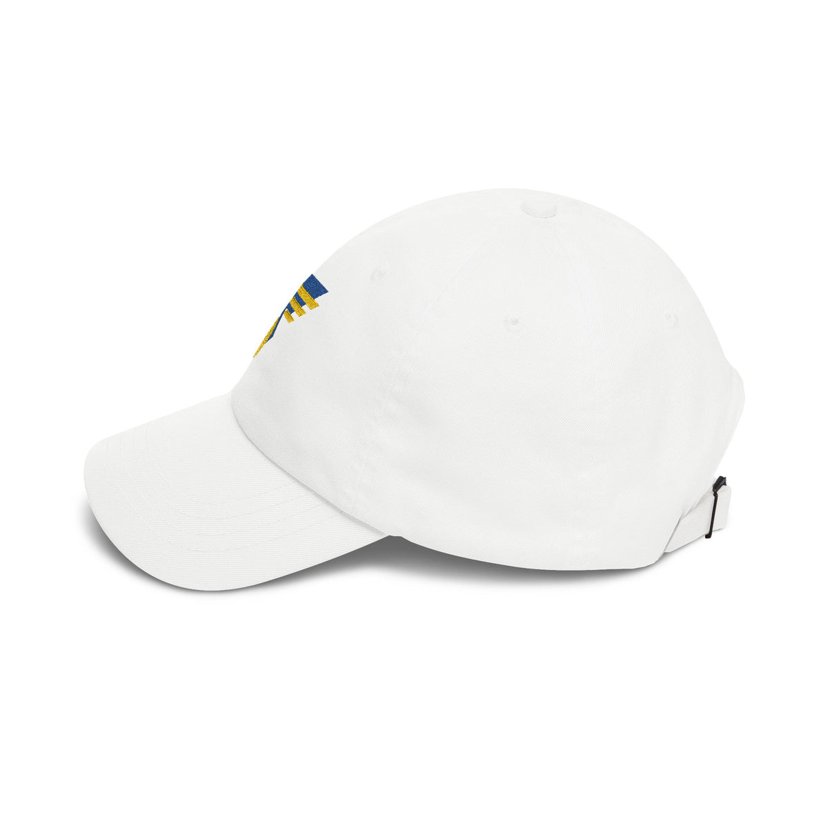 St. Louis Hockey Dad Cap — Embroidered, Royal & Gold