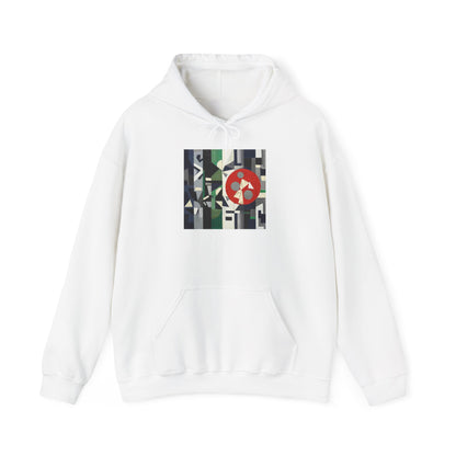 plate 045 hoodie - White
