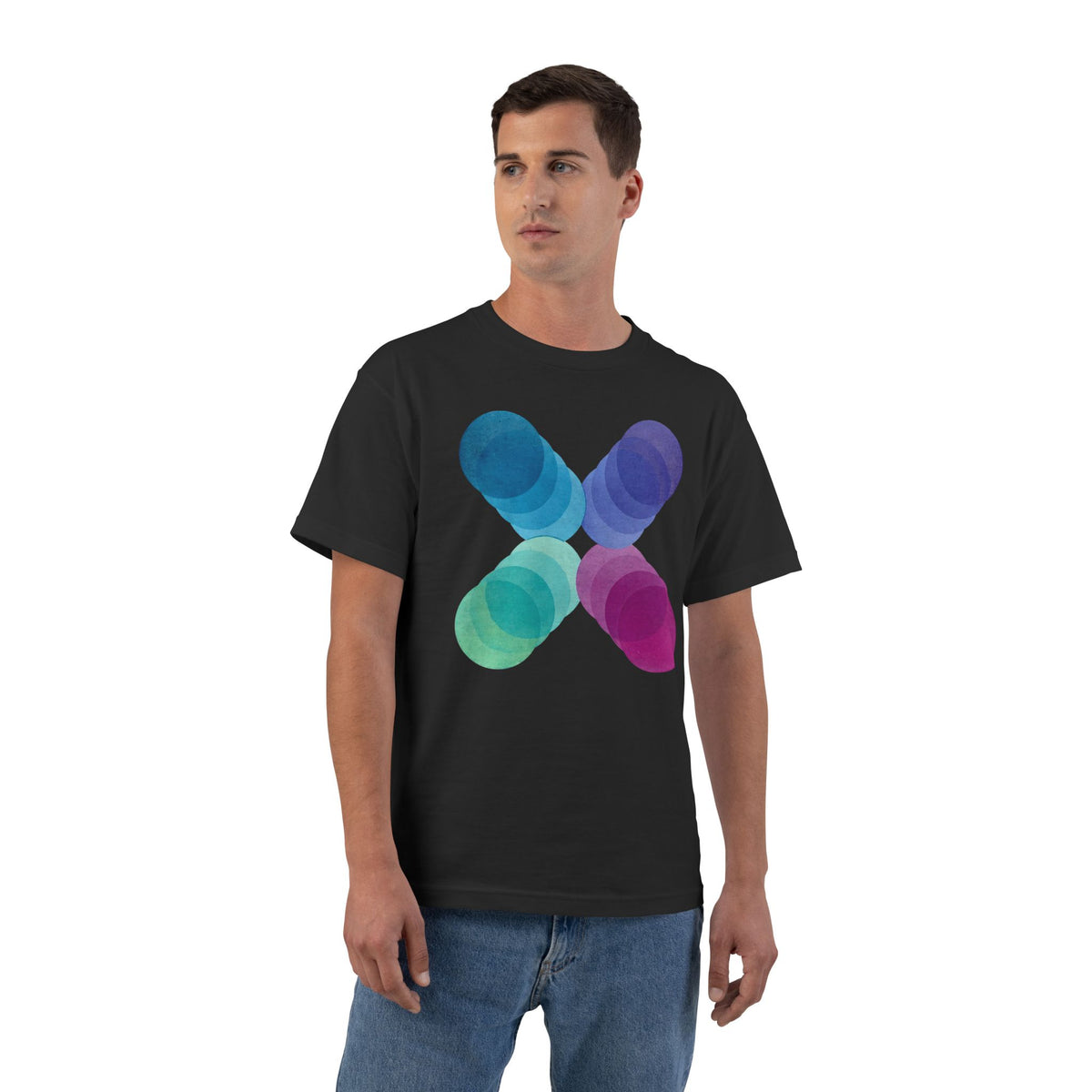 plate 147 beefy tee - Black