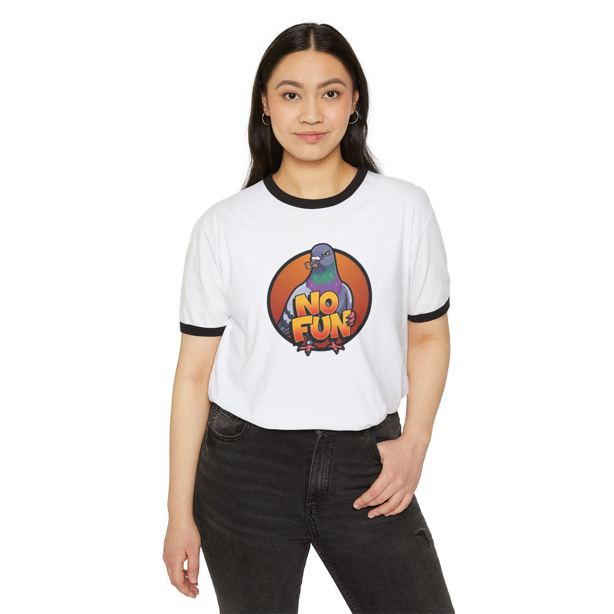 Unisex Cotton Ringer T-Shirt