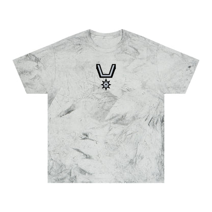 San Antonio Basketball Tie-Dye Tee — Smoke, Black & Grey