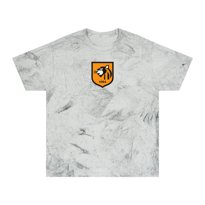 Hull Soccer Tie-Dye Tee — Smoke, Orange, Black & Off-White