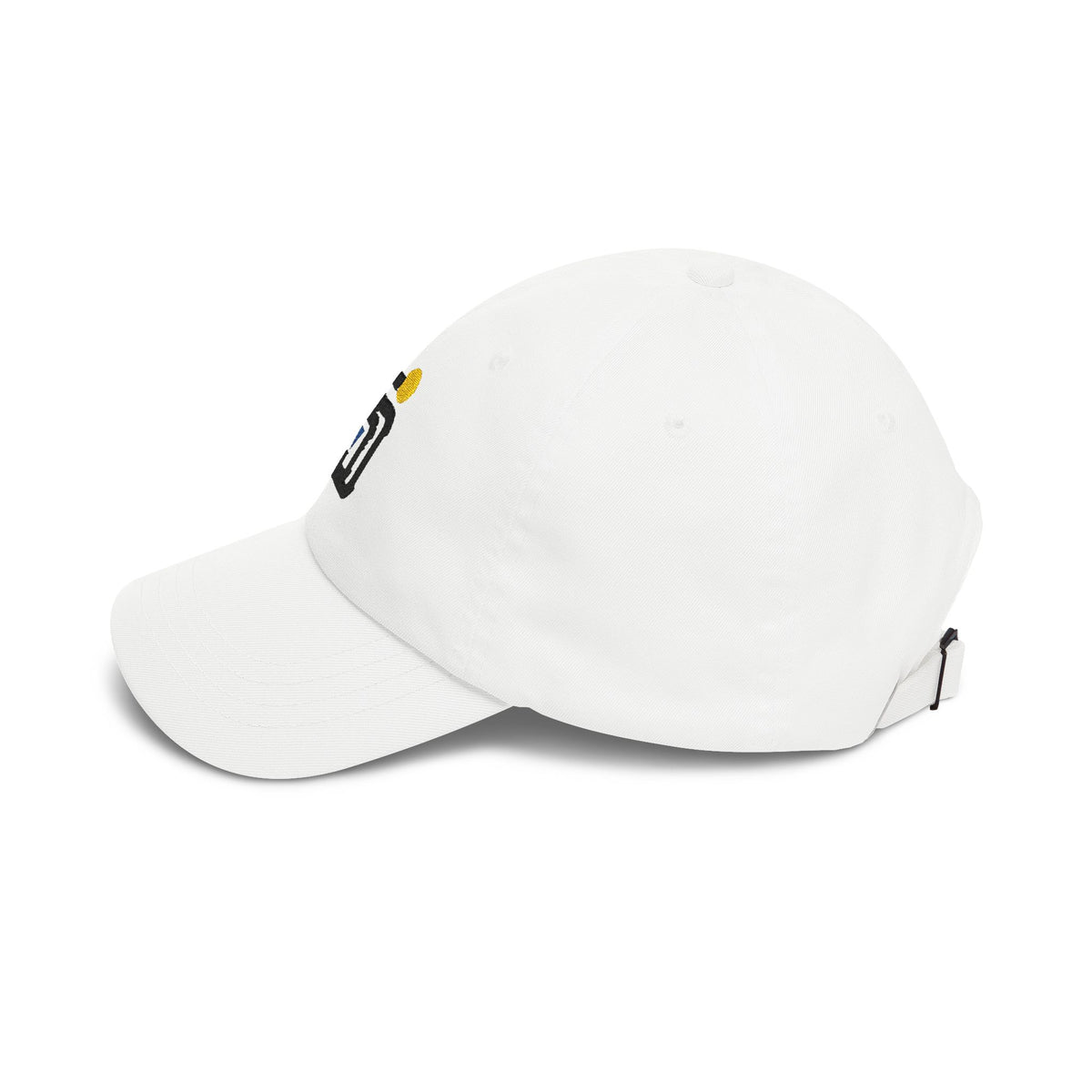 San Diego Baseball Dad Cap — Embroidered, Black, Gold & Royal
