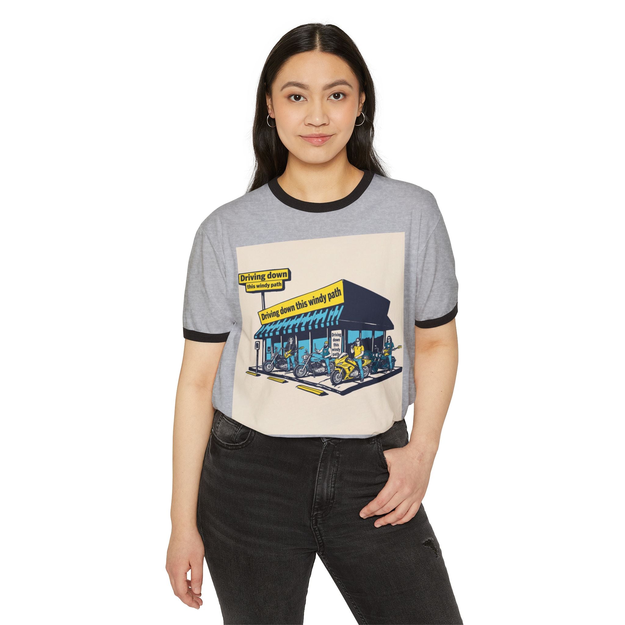Unisex Cotton Ringer T-Shirt
