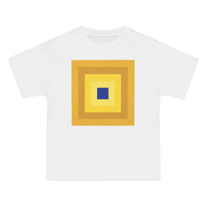 plate 019 beefy tee - White