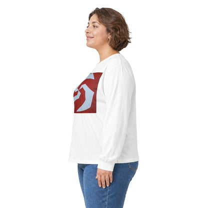 plate 361 long sleeve tee - White