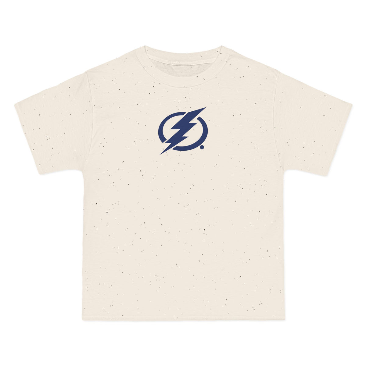 Tampa Bay Hockey Heavyweight Tee — Natural, Deep Navy